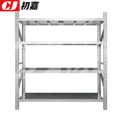 初嘉(CJ)不锈钢货架304材质四层仓储货架 150*60*200cm/500kg主架