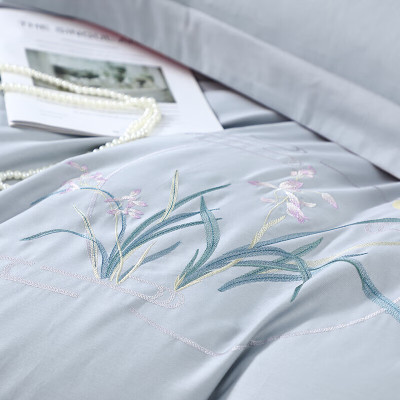 富安娜床单四件套/浣芷兰香203*229cm 礼盒装