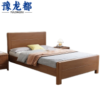 豫龙都单人床床头柜1.2m套