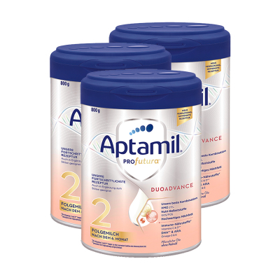 德国 爱他美 Aptamil 白金版 2段/二段 800g 3罐装