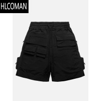 HLCOMAN小众高街多口袋机能工装短裤男夏季潮牌设计感宽松休闲五分裤美式