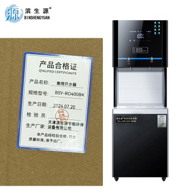 滨生源商用商用净水设备30升水箱玻璃面板BSY-RO400BK(台)