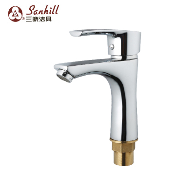 三晓全铜主体冷热面盆龙头SX-16026 个