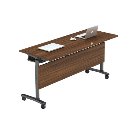 慧采云 办公家具板式折叠桌培训桌会议桌简约桌可移动双人条桌多功能可拼接组合办公桌 1200*400*750mm