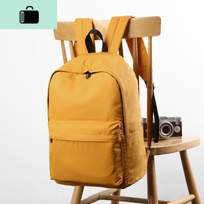 双肩包2020新款韩版百搭运动大容量背包简约ins日系高中学生书包NEW LAKE