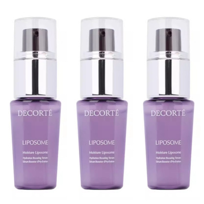 黛珂(COSME DECORTE)小紫瓶精华小样15ml*3瓶 保湿美容液15ml小样 肌底精华 保湿紧致舒缓