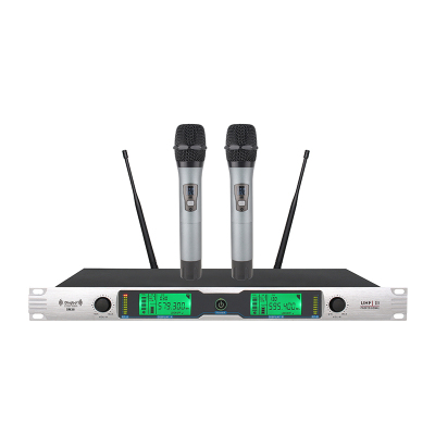 迪玠宝(DISJBO)SM38 无线话筒一拖二 手持话筒 会议室 教室 会客厅 演出 主持 防啸叫无线麦