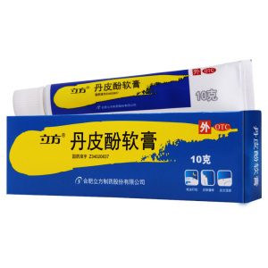 立方丹皮酚软膏10g/盒用于各种湿疹皮炎皮肤瘙痒蚊臭虫叮咬