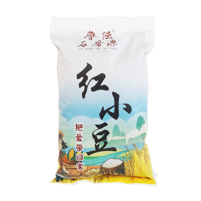 鲁强石磨源 红小豆 500克 豆香浓郁 颗粒饱满 酥田袋装