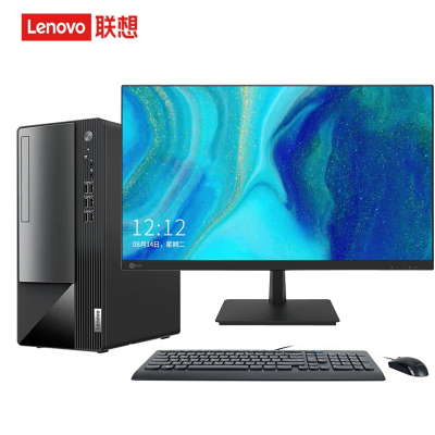  联想(Lenovo)扬天T4900K 台式电脑整机(i7-13700 16G 1T+512G SSD固态 RTX4060Ti 8G独立显卡 WIN11)27英寸显示器 商用