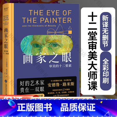 [正版]画家之眼 审美的十二要素 安德鲁 路米斯集大成之作 十二堂审美大师课 新译无删节 好的艺术家