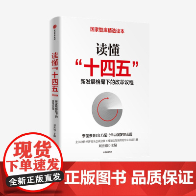 读懂十四五 新发展格局下的改革议程 刘世锦 著 中信正版