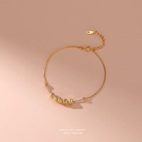 s925纯银转运珠手链女轻奢轻奢感小众设计网红个性气质手饰品代发送女朋友老婆情人节七夕生日礼物