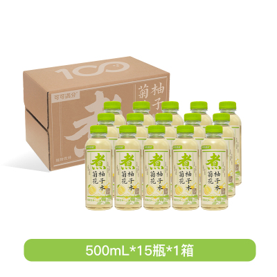 可可满分菊花柚子水500ml*15瓶/箱