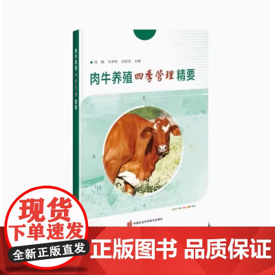 肉牛养殖四季管理精要 马娟 马书林 白欣洁 编 9787511661579 中国农业科学技术出版社