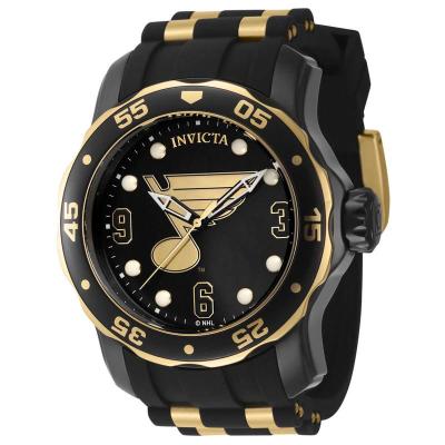 因维克塔(INVICTA)男士石英手表防水100米夜光不锈钢表壳硅胶表带运动商务腕表