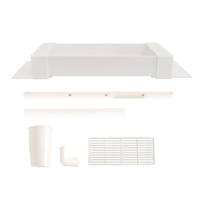 鱼缸拉伸过滤白色过滤盒上置过滤器水族箱过滤器净水白色滴流盒