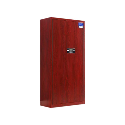 乙壬保密柜财务档案柜文件柜办公室资料储物柜保险柜电子密码国保锁通体红木纹-电子密码锁