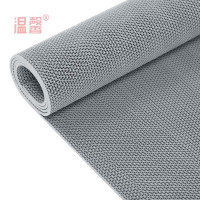 温馨 PVC防滑地垫 灰色5mm*0.9m宽 米
