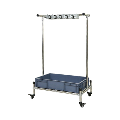 翌嘉 YJ5091932 拖把架 10挂双面灰盆移动款 660*420*1100mm