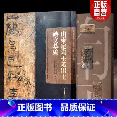 学术特惠版 [正版]书籍 山东定陶王陵出土砖文萃编 山东省文物考古研究院定陶王陵保护研究中心编著上海书画出版社西汉书法历