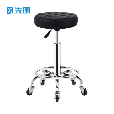 先围 圆凳 方格铁轮升降45-57cm 个