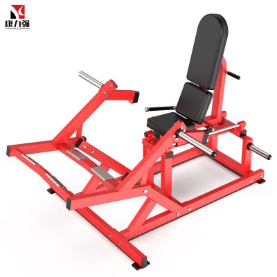 康力强商用悍马系列KLQ934坐式水平蹬小腿训练器健身房挂片式力量器械