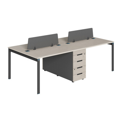 科朔 办公桌职员桌 员工桌 屏风办公桌 四人位 KS-16B2408