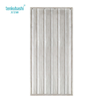 天空桥 棉门帘 MML-65亮银色无窗口三层棉 平方米