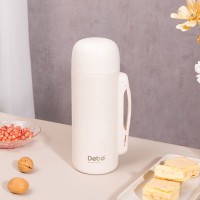 Debo德铂 特拉普保温壶316不锈钢内胆便携旅行外出车载保温暖水壶 DEP-812 白色1.2L/个