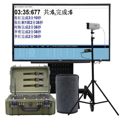 LJYZN 电子计时器3000m跑步考核系统3公里测试仪三千米考核系统3000米中长跑测试仪体能训练体育考核