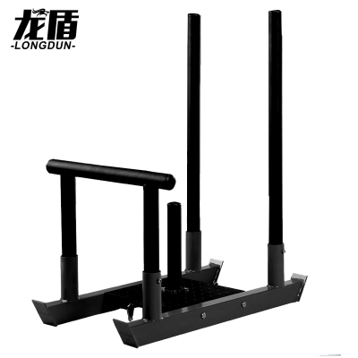 龙盾新大纲执勤分队连贯战斗体能训练器材 无轮雪橇车 黑色