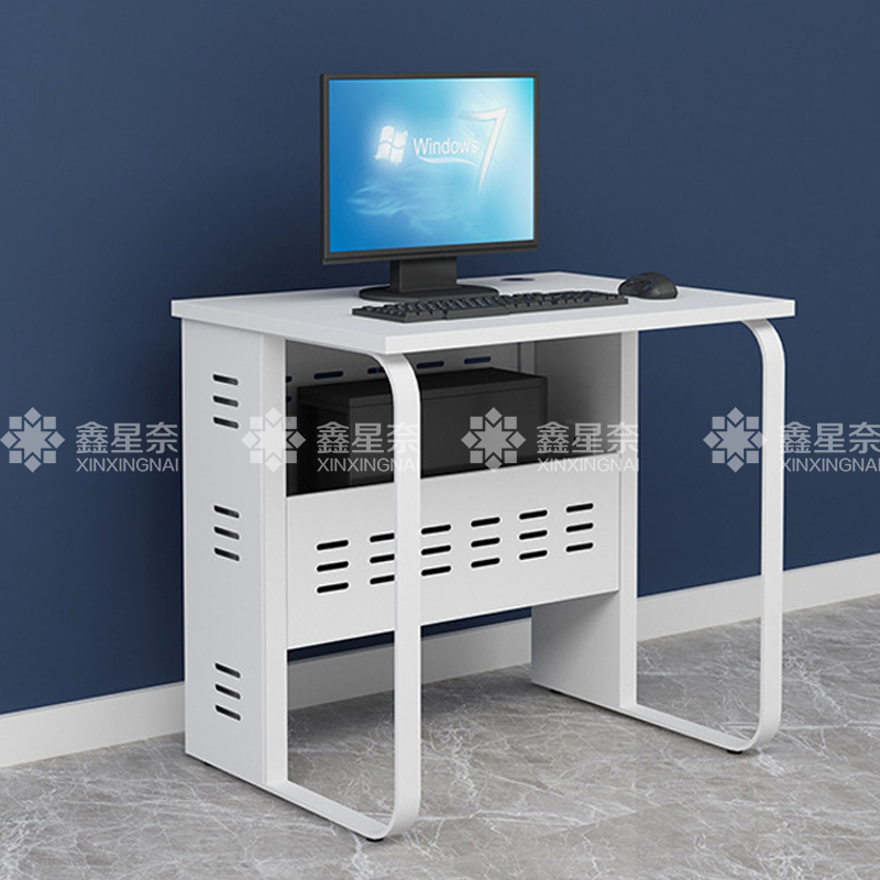 鑫星奈 钢架电脑桌培训桌机房电脑桌学习桌课桌 单人位B款