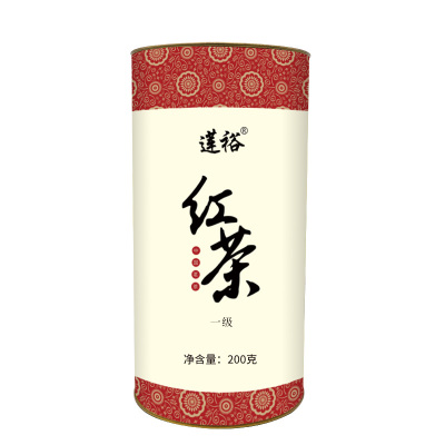 莲裕红茶一级200克桶