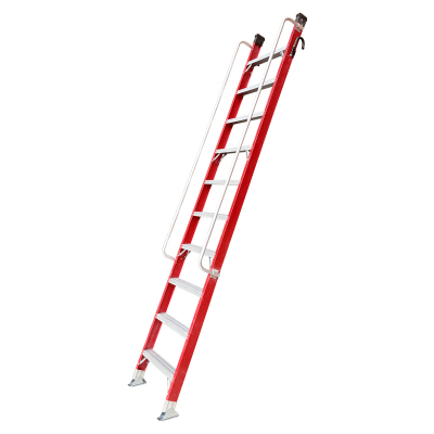 盛步达玻璃钢扶手梯子玻璃钢梯10步单梯楼梯带钩3.3米s-j33fst(个)