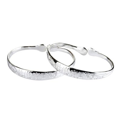 梦克拉Mkela 足银儿童手镯 快乐宝贝 手镯 银 990银