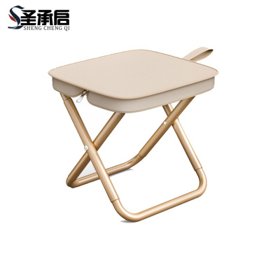 圣承启 手包凳 卡其 把