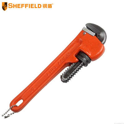 钢盾(SHEFFIELD) S104010 重型管子钳水管钳管钳10mm[家用]