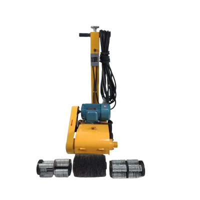 WAO电动除锈机KC-120推式220v 除锈剂+(打磨片+磨光钢丝轮备用各1套)