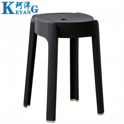 珂洋 塑料凳 A33(黑色) 个