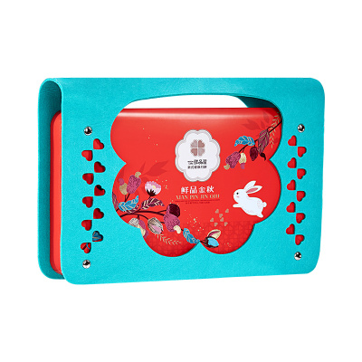 臻味-750g鲜品云锦月饼礼盒