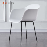 质凡简约塑料椅休闲餐厅椅子