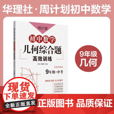 []周计划.初中数学几何综合题高效训练.9年级+中考必刷题初一初二初三789年级数学几何训练