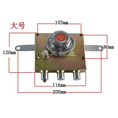 BONJEAN老式防盗锁芯锁体家卫自动碰锁升级自动碰锁老锁套装锁