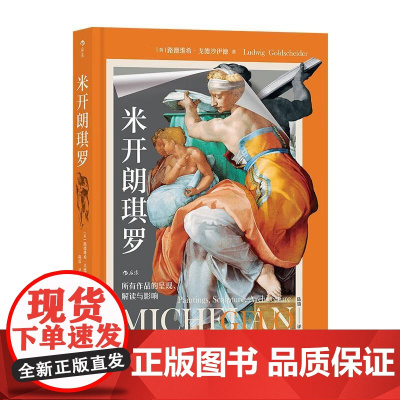 米开朗琪罗 所有作品的呈现 解读与影响 300余幅插图 文艺复兴绘画雕塑建筑作品 艺术史 北京联合出版公司 后浪出版