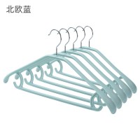 防滑无痕衣架塑料宽肩家用防肩角晾衣架学生宿舍挂衣架晒衣服撑子衣架 三维工匠