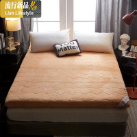 冬季羊羔绒床垫18米20米海绵褥子垫床垫加厚榻榻米垫子 三维工匠