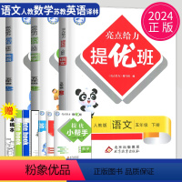 [正版]2024亮点给力提优班多维互动空间五年级下册语文数学英语五下全套人教版RJ苏教版SJ译林版YL江苏小学5年级下