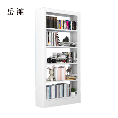 岳滩图书馆书架阅览室货架资料档案架钢制书架单面五层主架