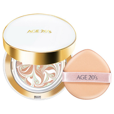 AGE20'S韩国爱敬气垫BB霜粉底霜 粉底/遮瑕 滋养保湿持久水润提亮肤色隐形毛孔持久不脱妆12.5g*2 白盒23#